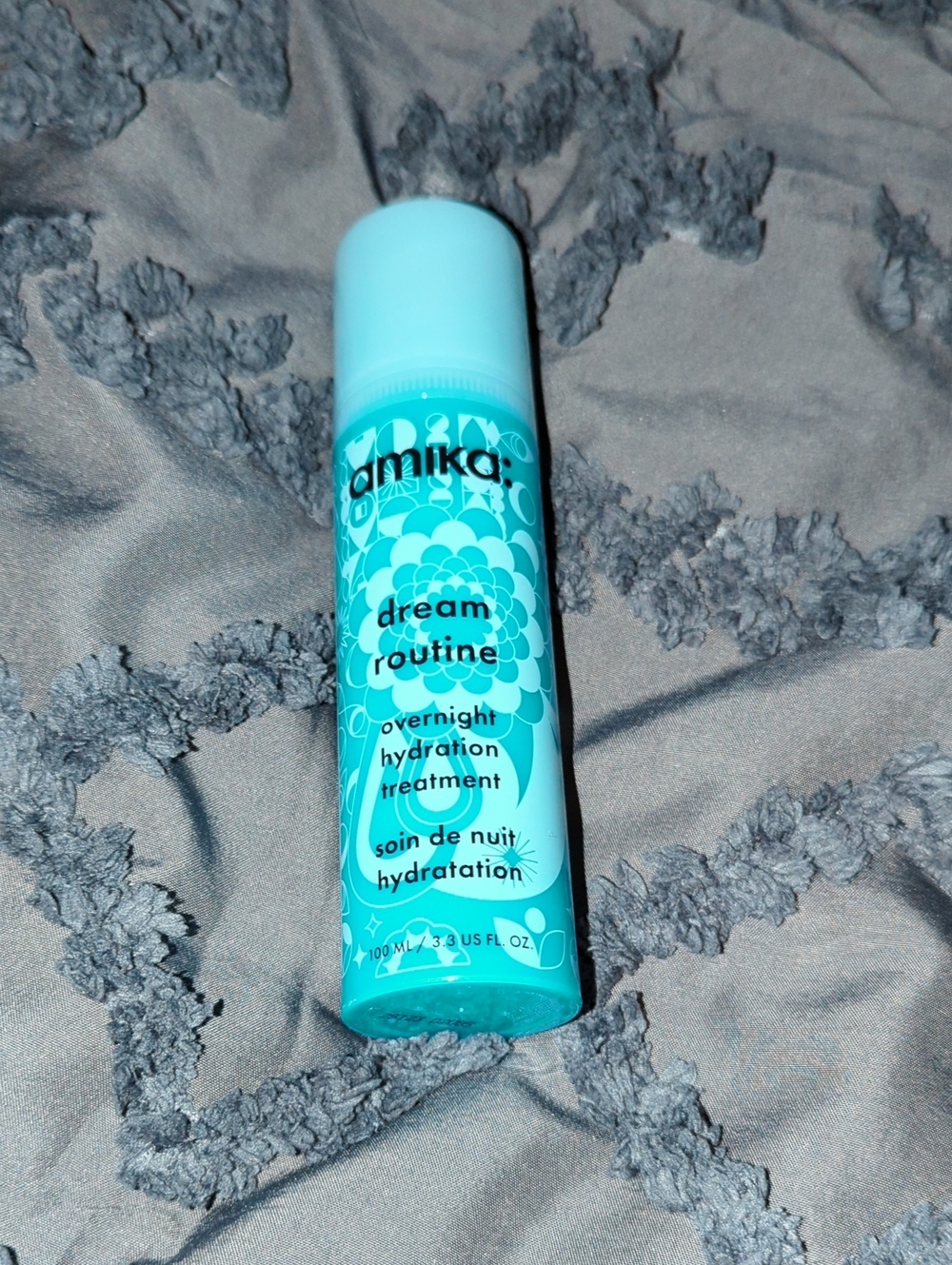 amika Dream Routine Overnight Hydration Treatment - Aqua Blue